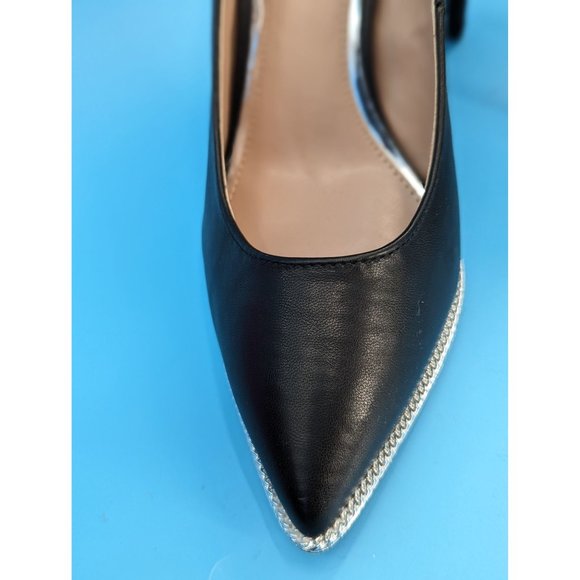 BCBGENERATION Harlia Pointed Toe Faux Chain Trim Pumps 9.5 MSRP $109 - Picture 5 of 12